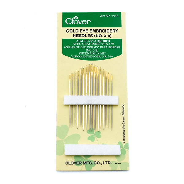 Embroidery Needles, Size 3/9