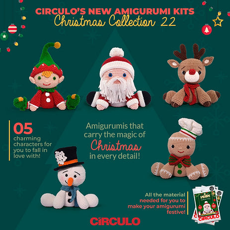 Circulo Amigurumi Christmas Collection Kits Elf