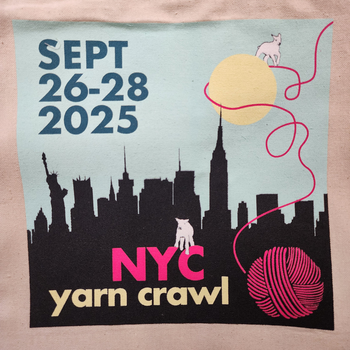 NYC Yarn Crawl Tote 2025