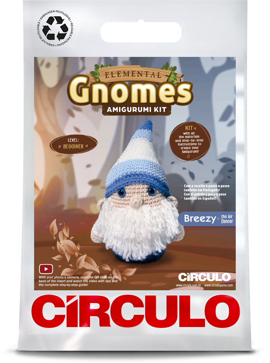 Circulo Amigurumi Elemental Gnomes
