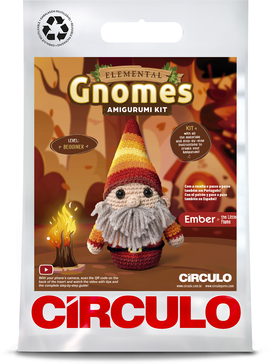 Circulo Amigurumi Elemental Gnomes