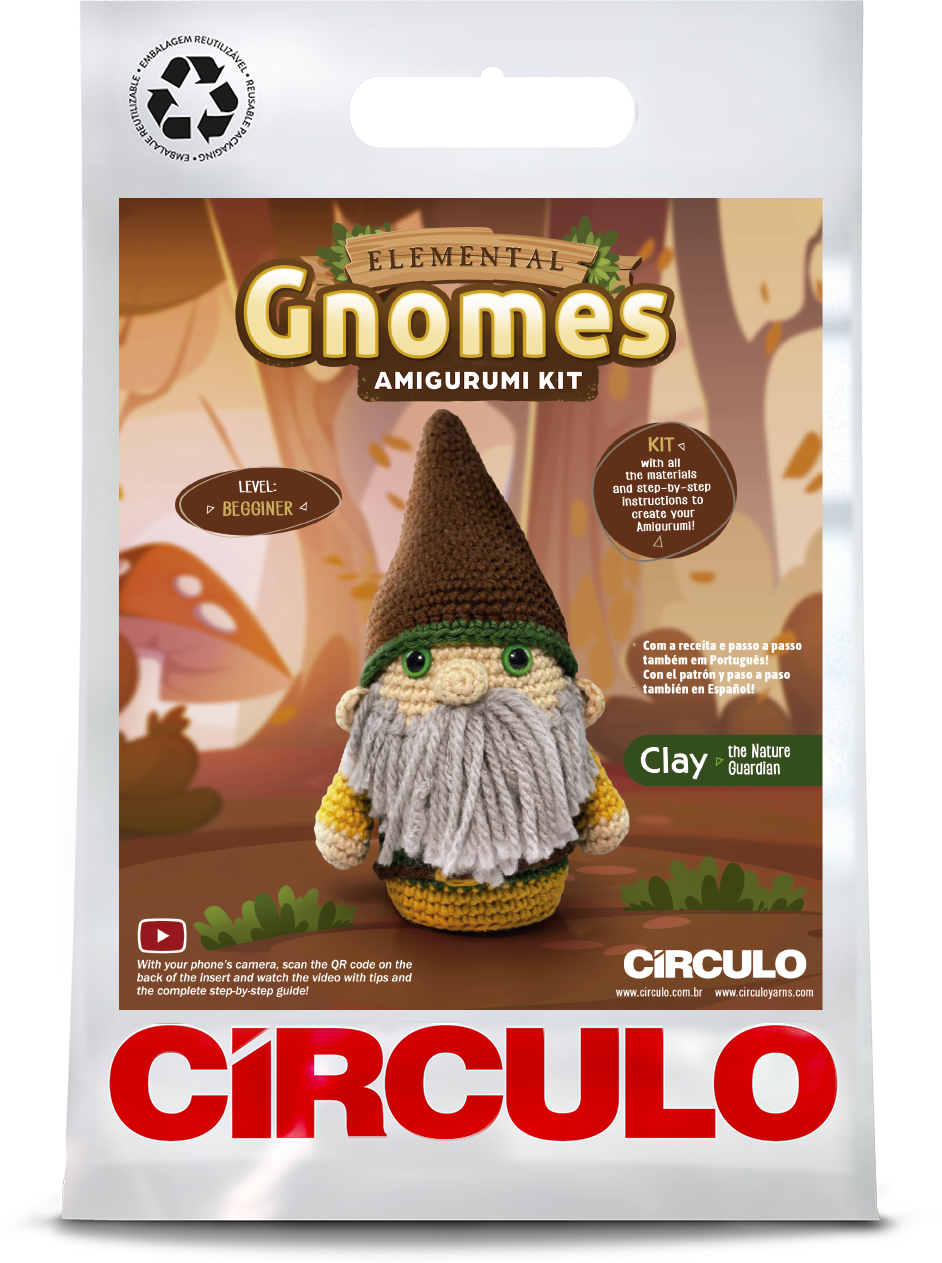 Circulo Amigurumi Elemental Gnomes