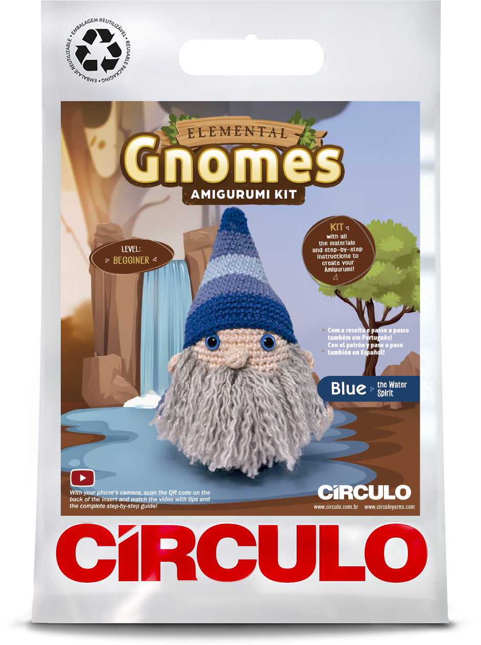 Circulo Amigurumi Elemental Gnomes