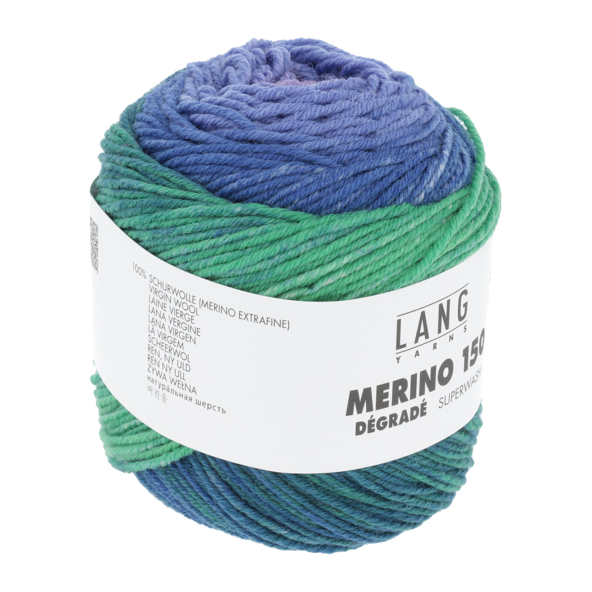 Lang Yarns Merino 150 Degrade knitting yarn color 0011