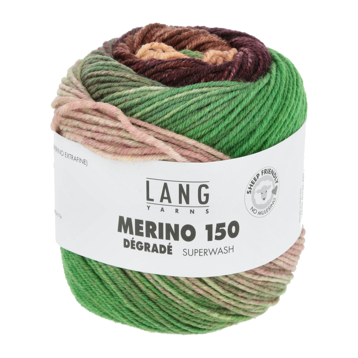 Lang Merino 150 Dégradé - Rainbow - CAST ON! CAST OFF!