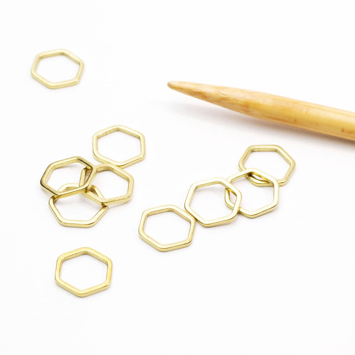 Honeycomb Stitch Markers
