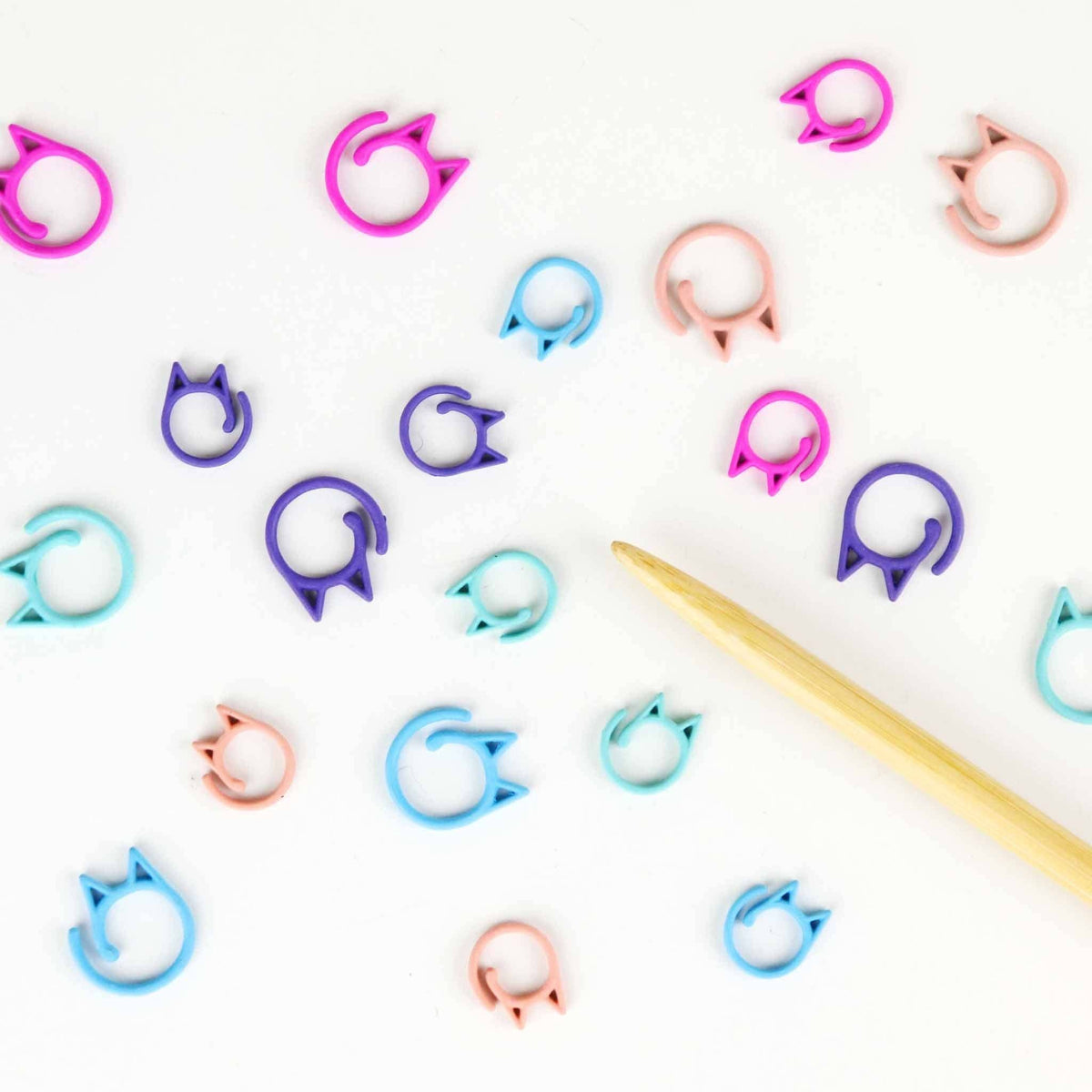 Cat Clips Stitch Markers