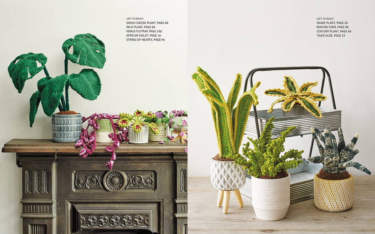 Crocheted Houseplants