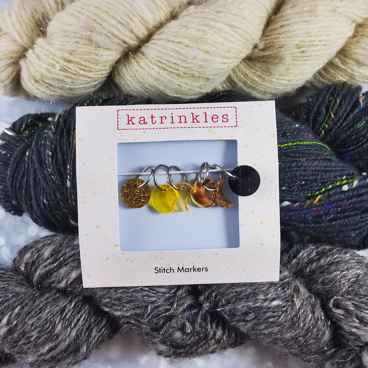 Katrinkles Stitch Markers Eclipse