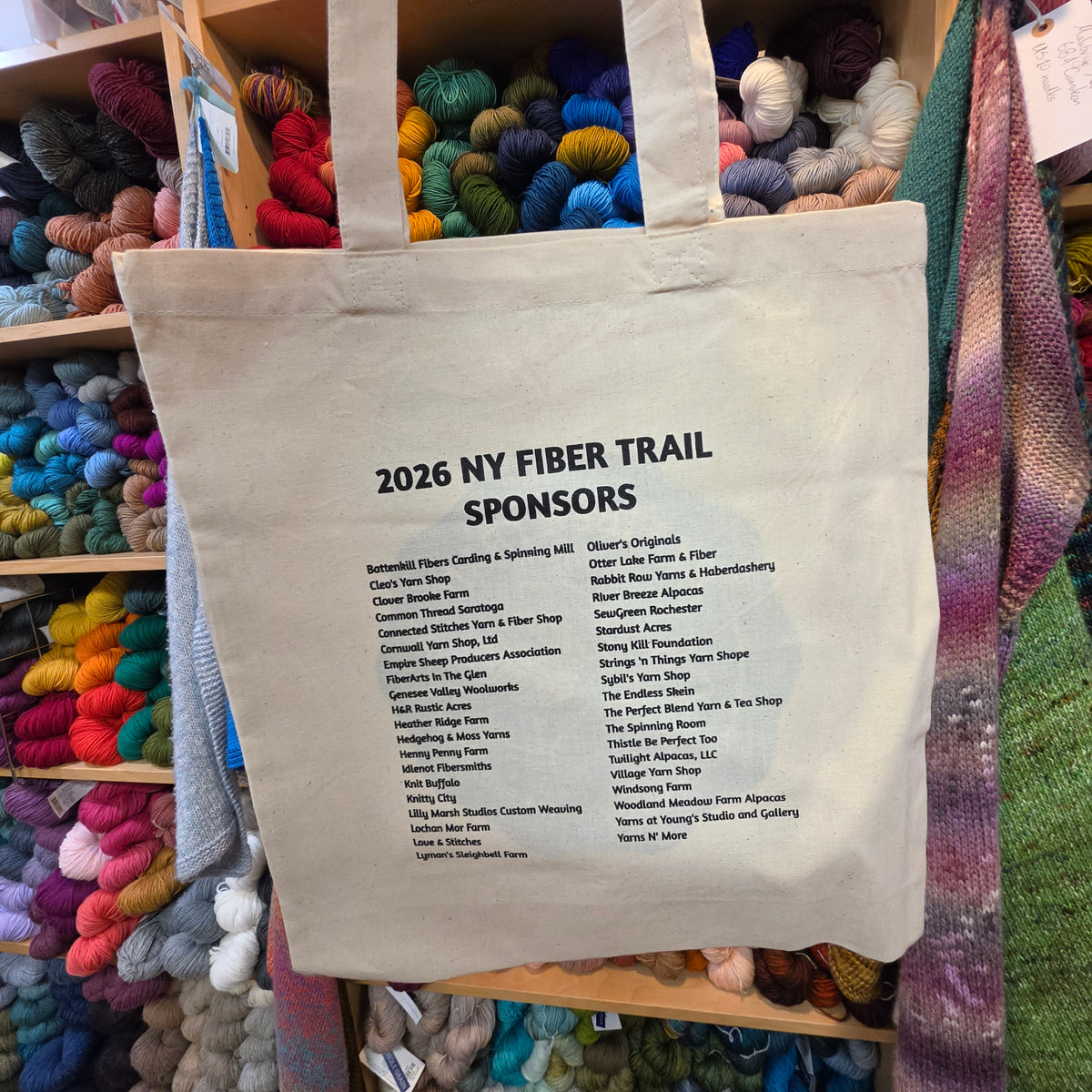 NY Fiber Trail 2026 Tote