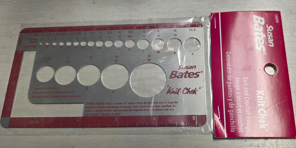 Susan Bates Knit Check 14099