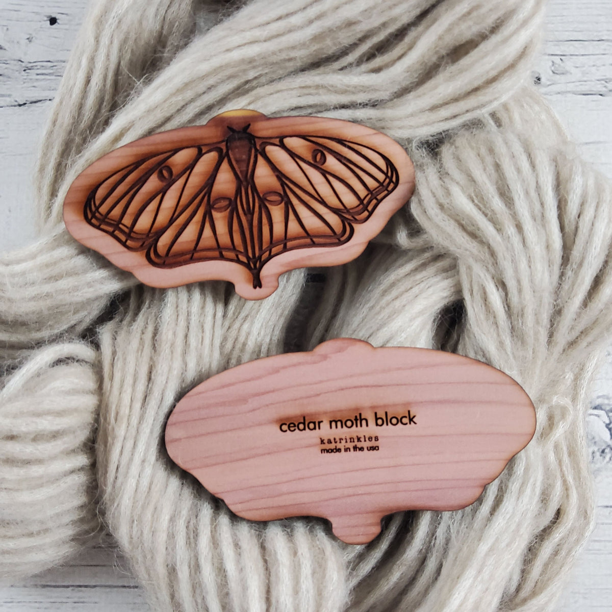 Katrinkles Cedar Moth Block