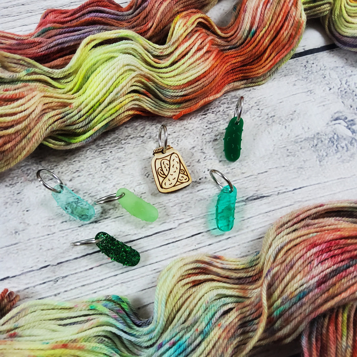 Katrinkles Stitch Markers Pickles