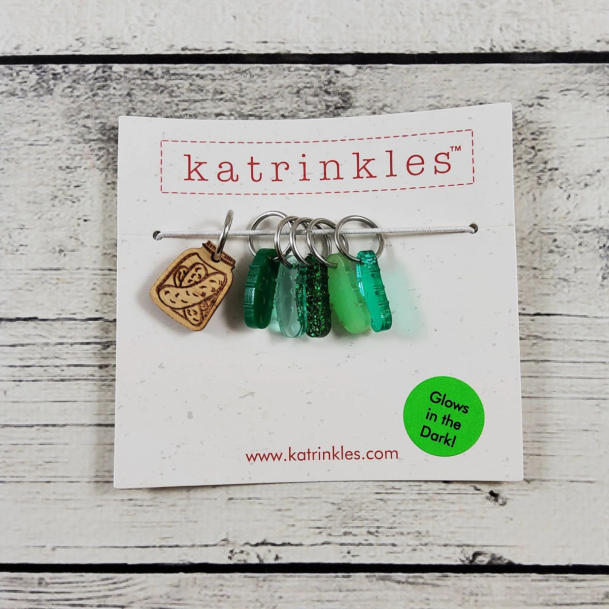Katrinkles Stitch Markers Pickles