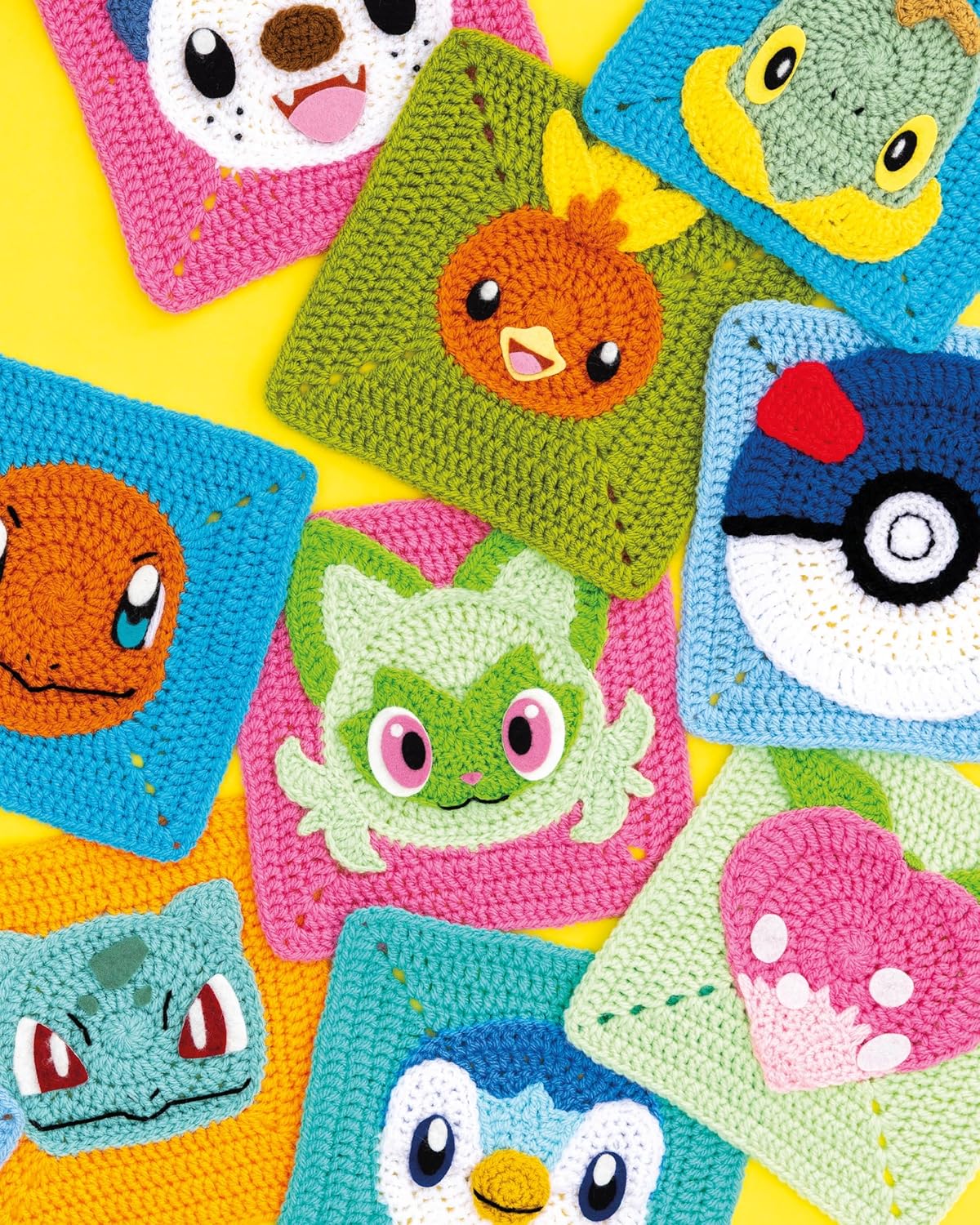 Pokemon Crochet Squares