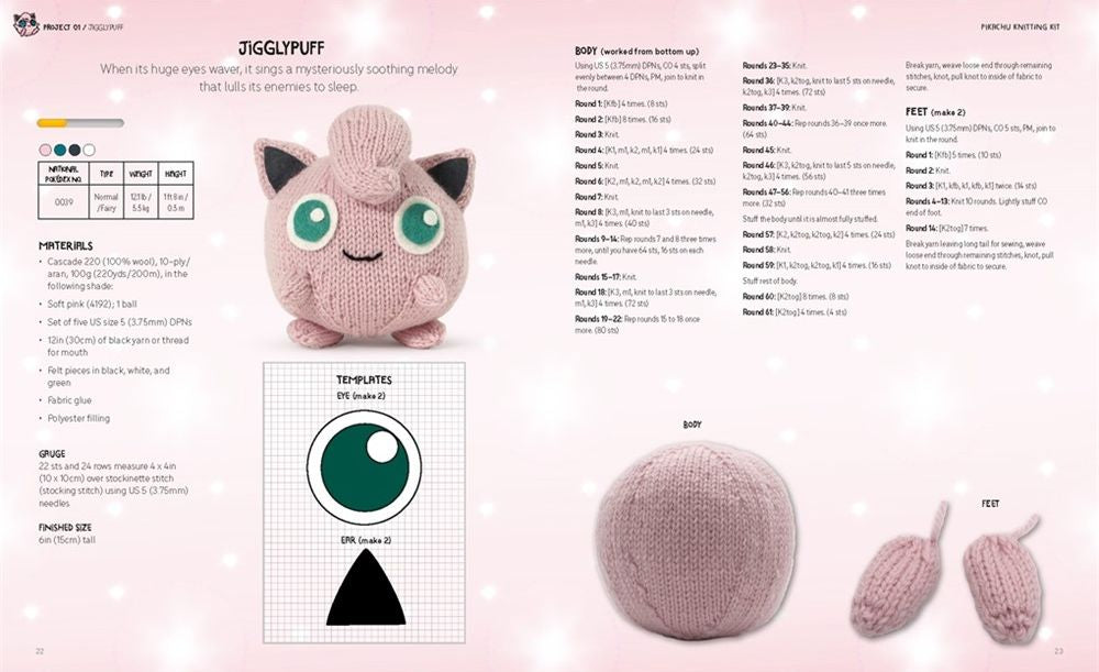 Pokmon Knitting: Bring Your Favorite Pokmon to Life with 20 Cute Knitting Patterns Pokmon Knitting: Bring Your Favorite Pokmon to Life with 20 Cute Knitting Patterns