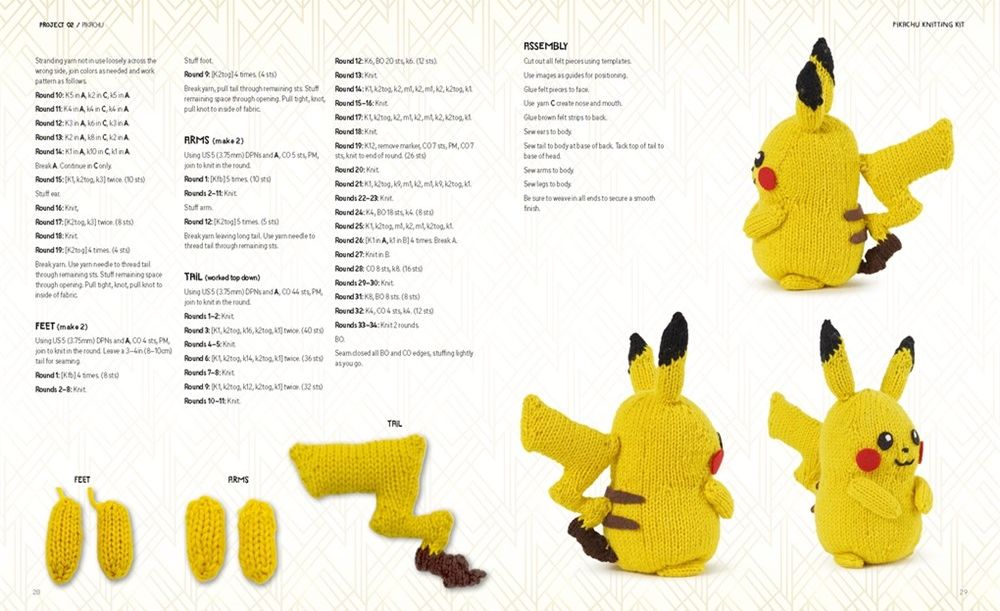 Pokemon Knitting