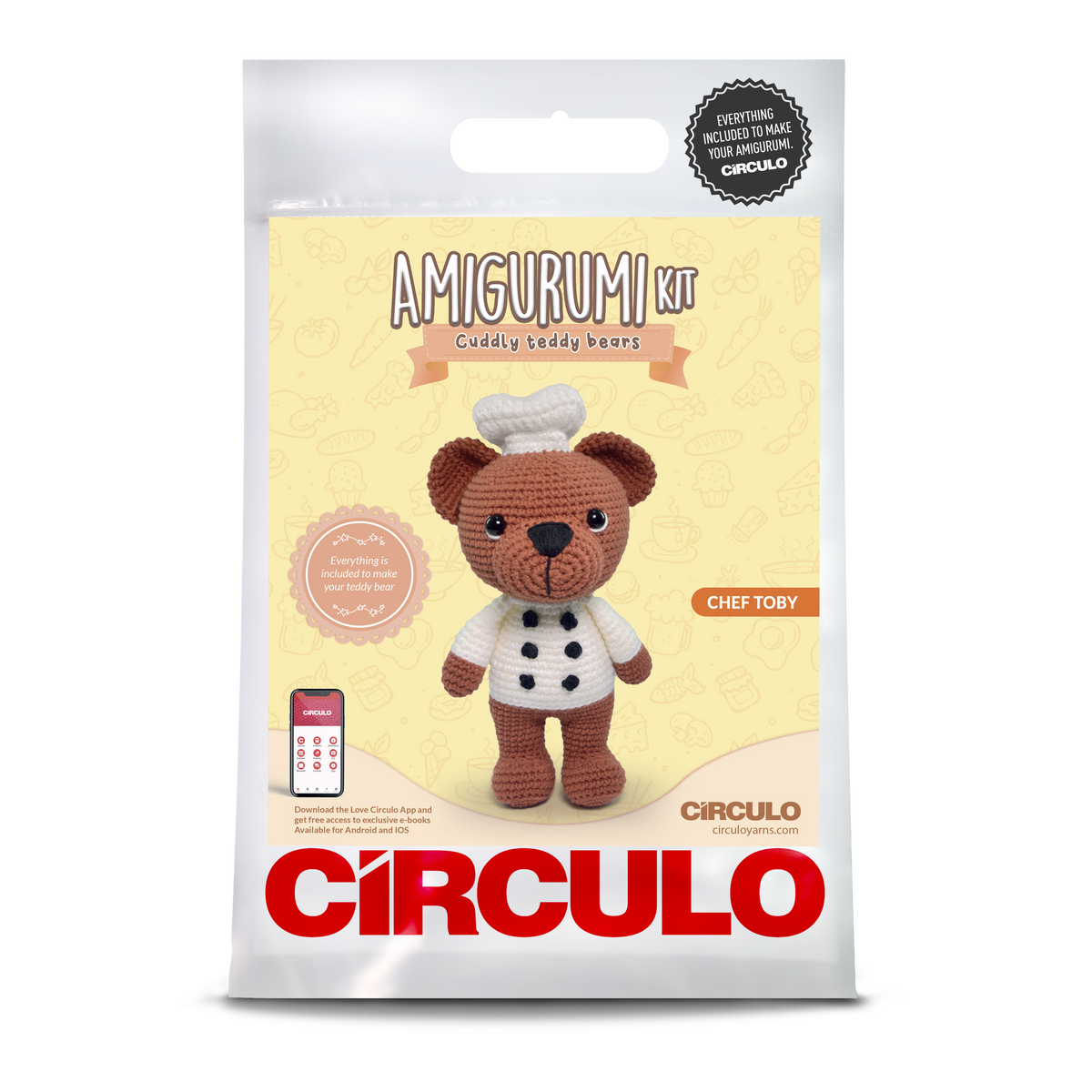 Circulo Amigurumi Cuddly Teddy Bear Kits Knitty City