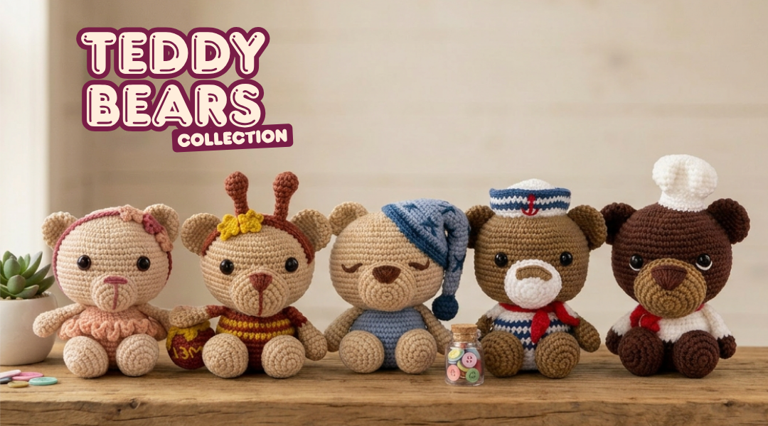 Circulo Amigurumi Teddy Bear Collection 2026