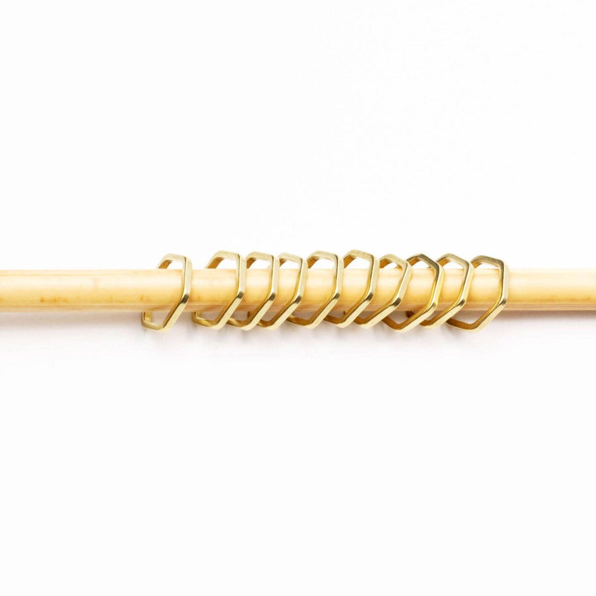 Honeycomb Stitch Markers