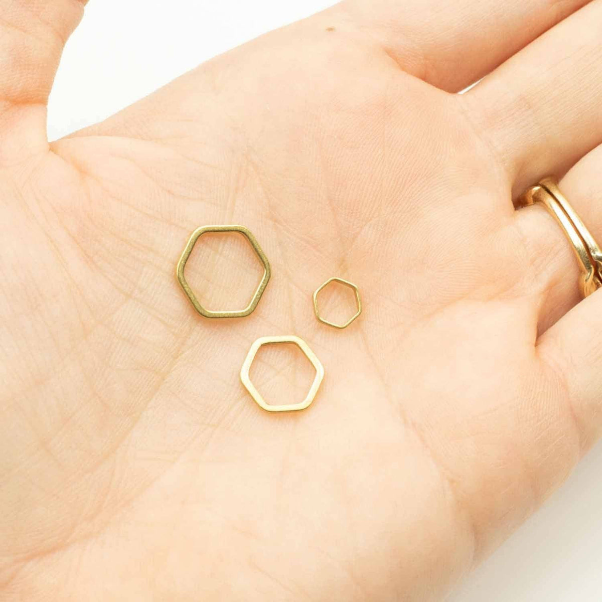 Honeycomb Stitch Markers