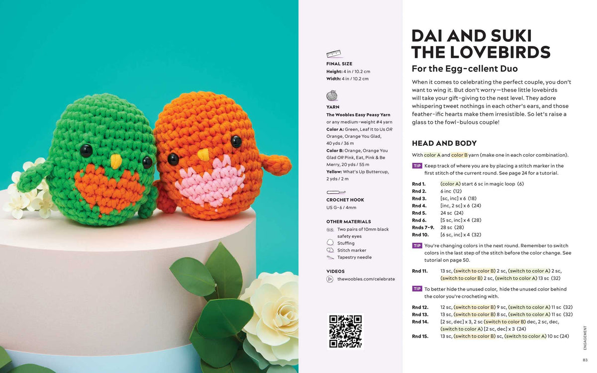 All Occasions Amigurumi Crochet Book: Adorable and Mouthwatering Egg, Toast, Muffin, and Tomato Knits [Book]