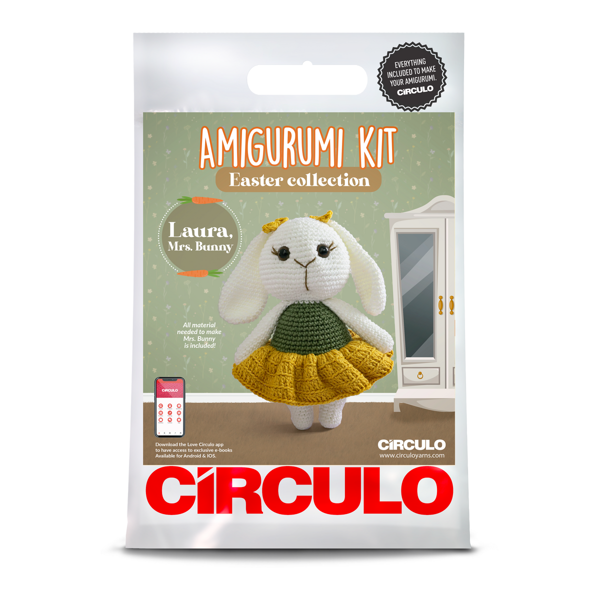 Circulo Amigurumi Kit - Chick