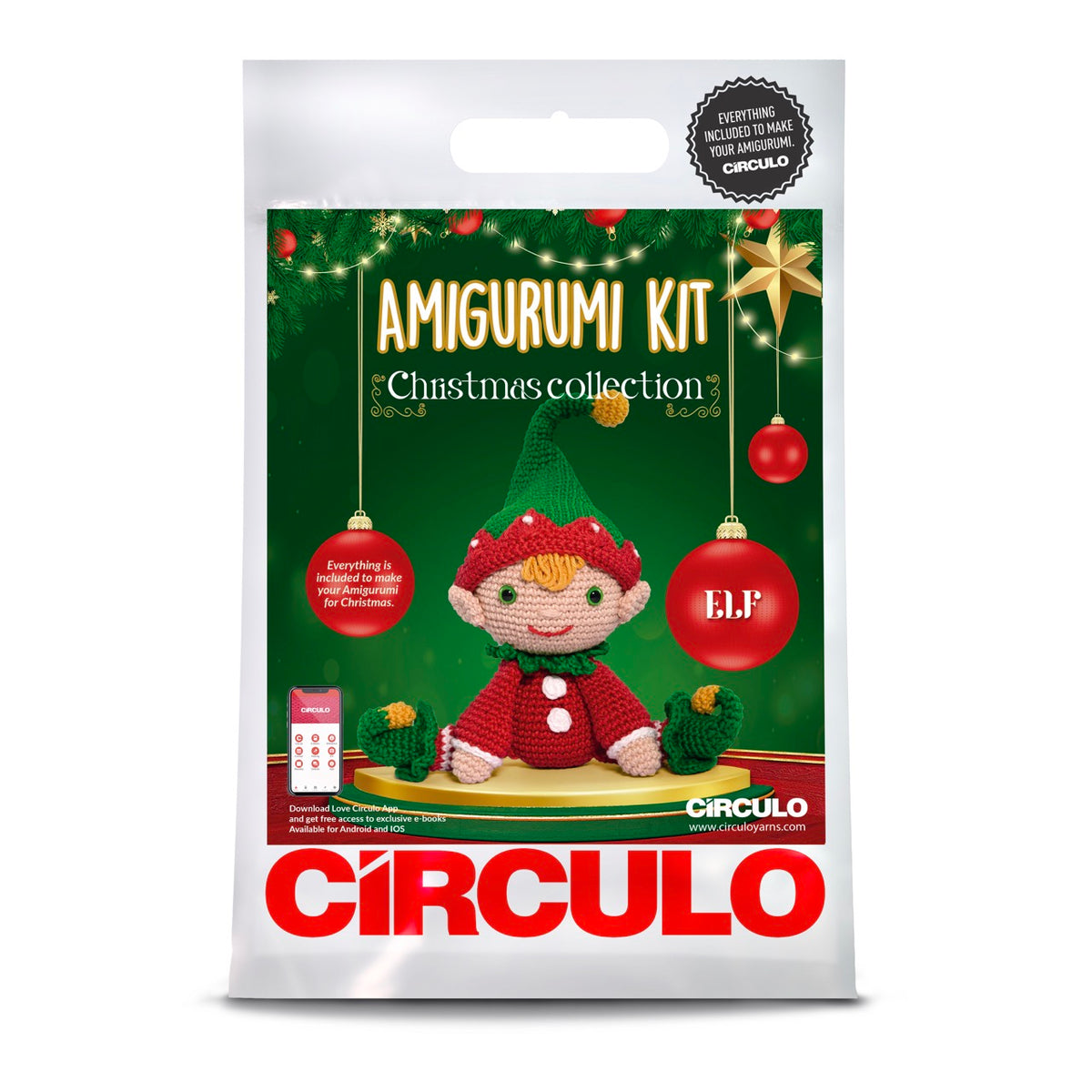 Circulo Amigurumi Christmas Kit