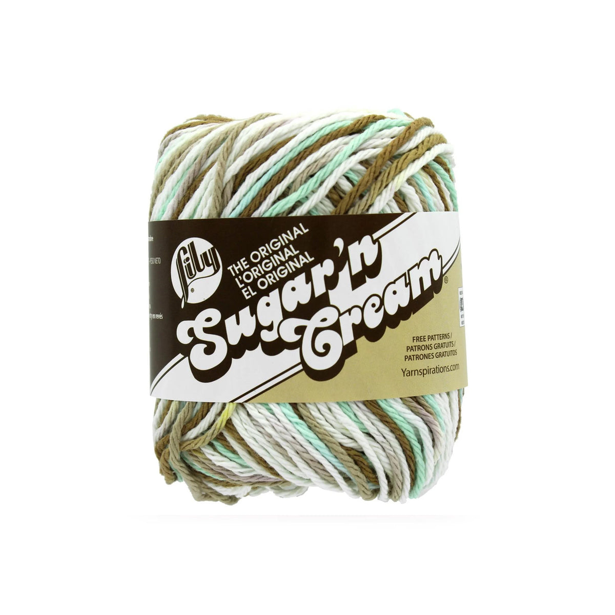 Lily Sugar'n Cream Yarn - Cones-Faded Denim
