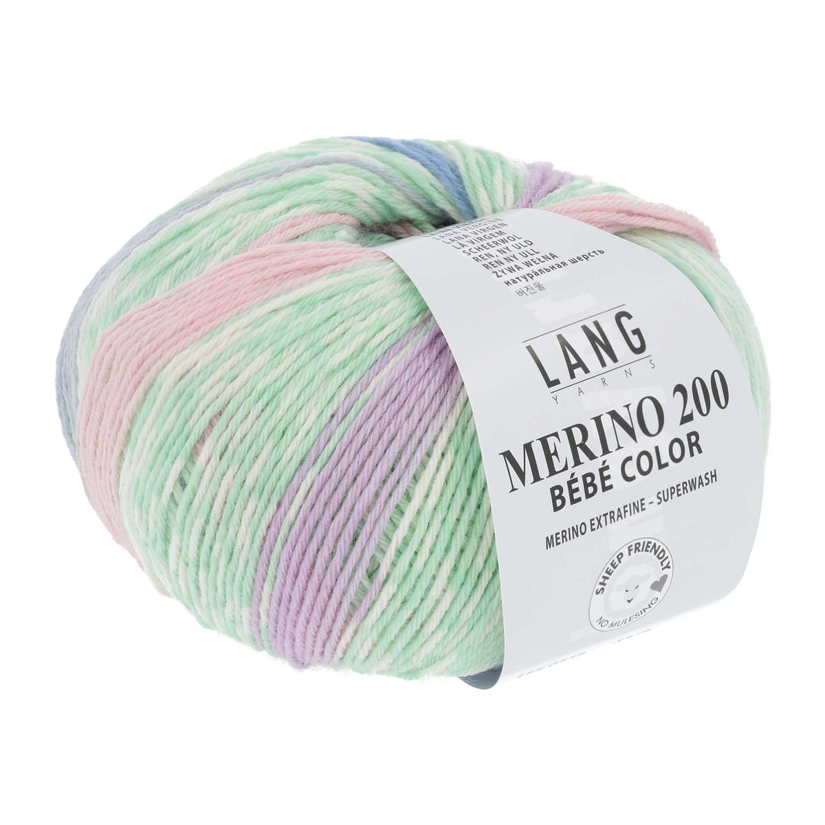 Lang Yarns Merino 200 Bebe Color