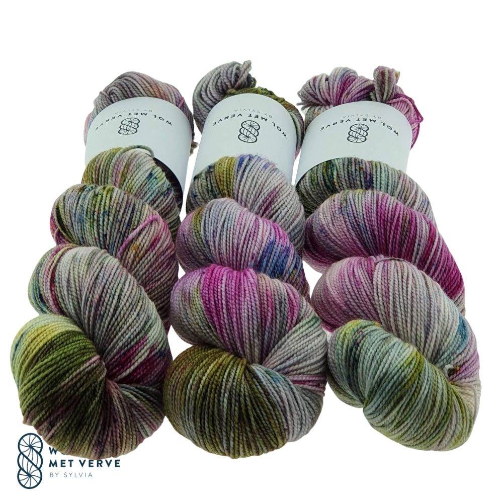 Wol met Verve Merino Twist Sock