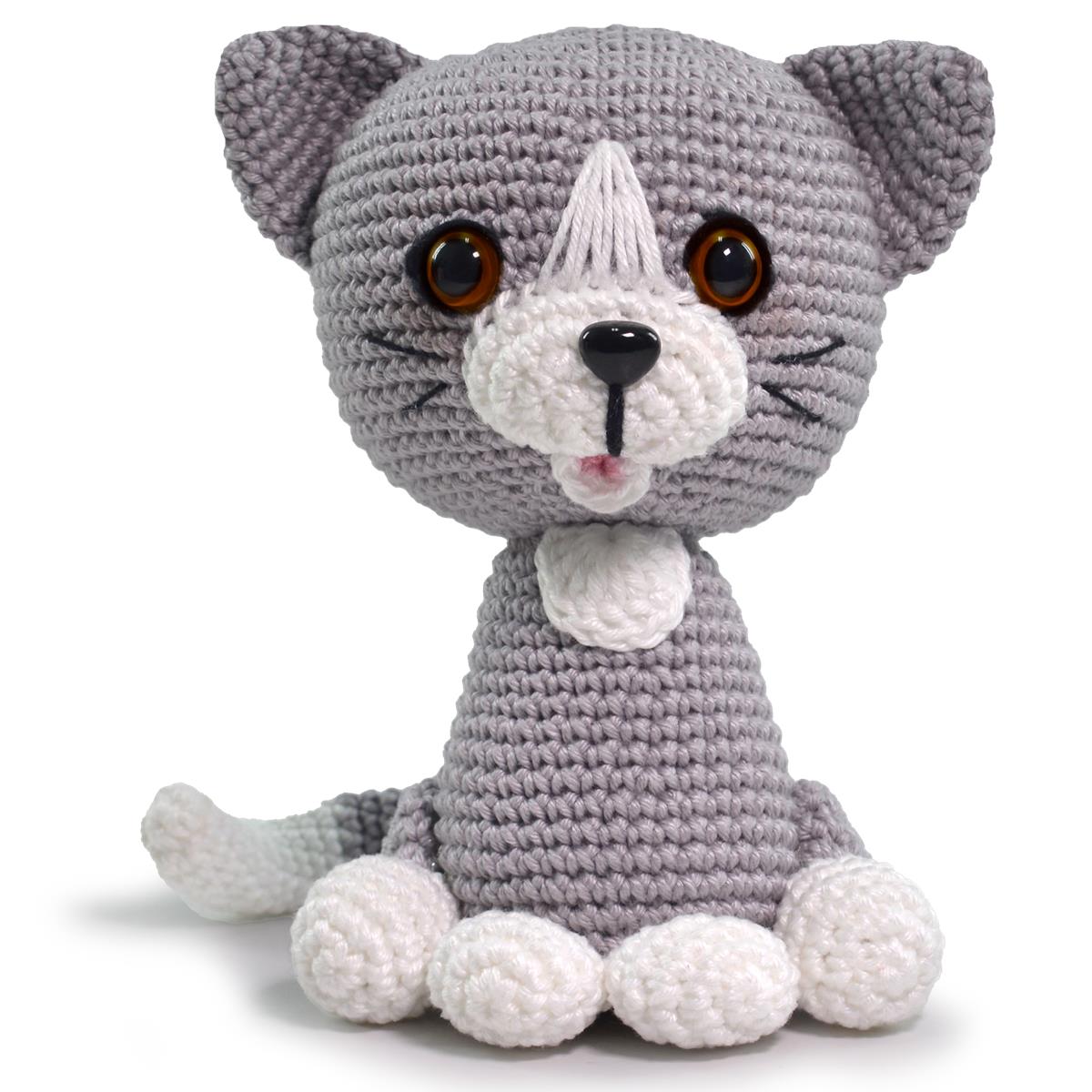 Crochet Kits - Amigurumi Art Cats & Dogs Kit - French Bulldog